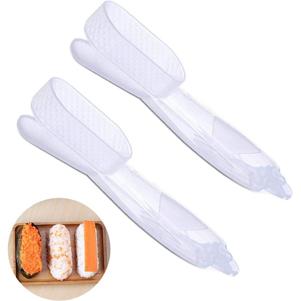 SHAR 2 PCS Sushi Mold, Kitchen Bento Sushi Onigiri Mold Tool Square