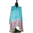 thumbnail image 1 of Blue/Pink Pashmina Scarf (72x28mm), 1 of 1
