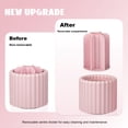 thumbnail image 4 of Soda Candy Makeup Brush Organizer 360° Rotating Removable Compartments Cosmetic Brush Holder Pen Holder for Vanity, Desk, 4 of 6