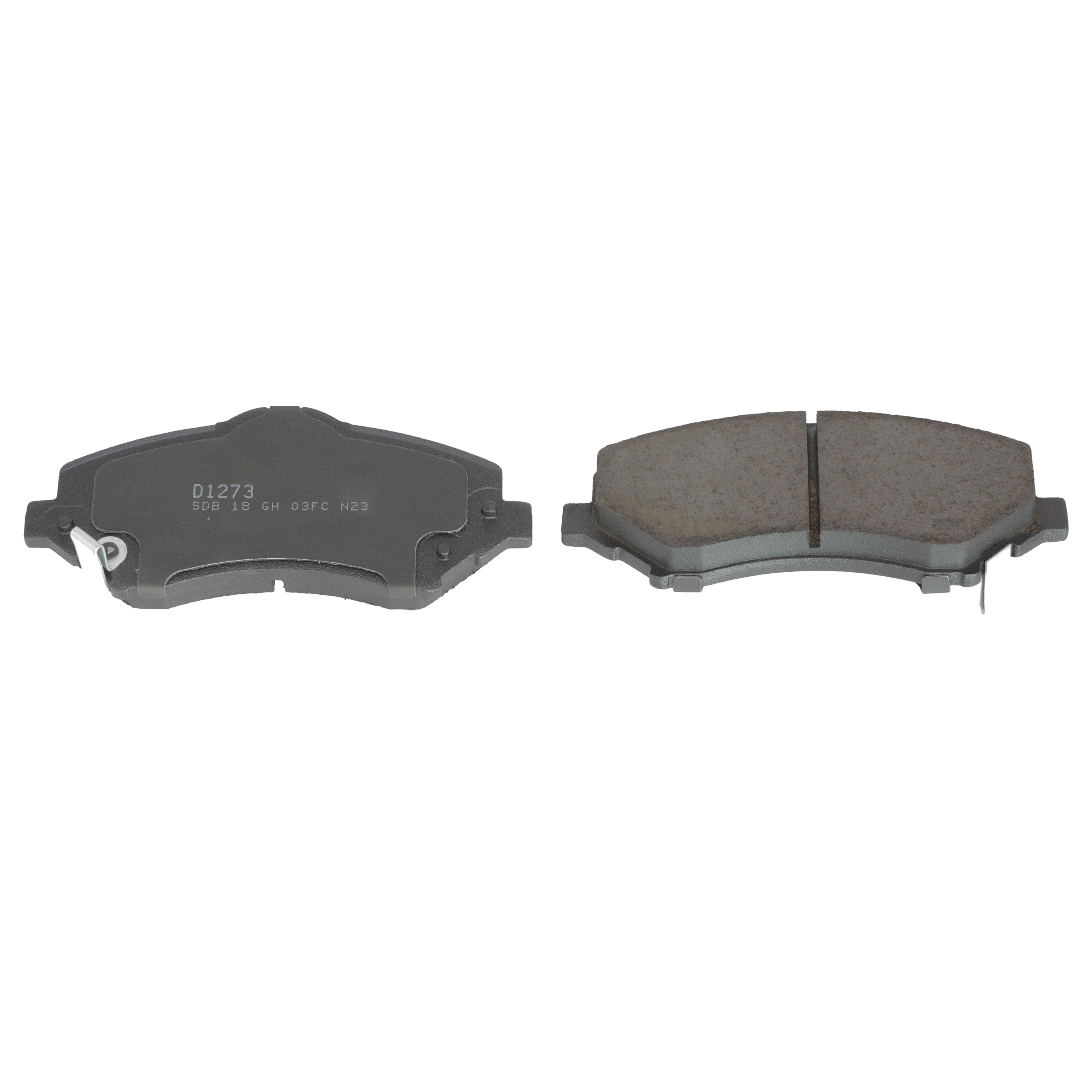Winstop Brake Pad Set, Front WS.1273.0.C, Jeep Wrangler 2017-2007