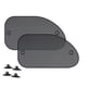 thumbnail image 1 of Riwesomey Parasol para vehículos de 2 piezas, portátil, reutilizable, reflectante, Universal, protector solar, reemplazo de parasol oblicuo Type7 NO7 Riwesomey VI015223-02B, 1 of 6