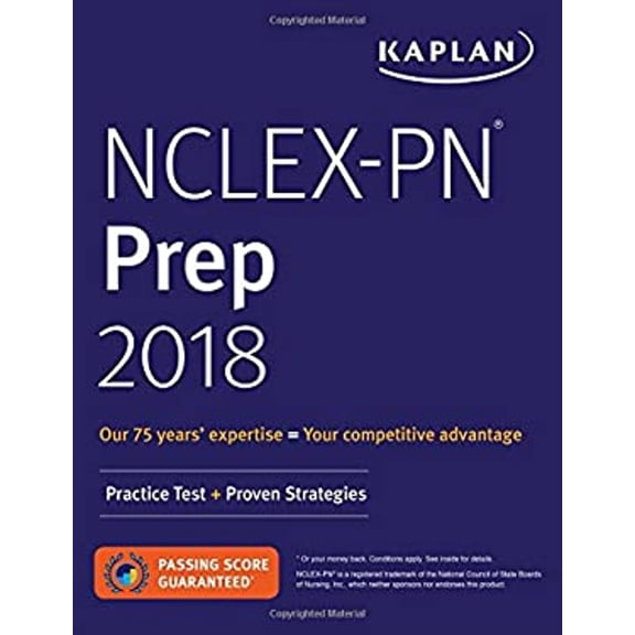 Pre-Owned Nclex-PN Prep 2018: Practice Test + Proven Strategies (Paperback) 1506233368 9781506233369