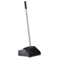 thumbnail image 3 of BWK02600 Lobby Dust Pan, Plastic/aluminum, 11 3/4 Wide, 34 Handle, Black/silver, 3 of 5