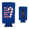 thumbnail image 4 of It's Not Gonna Lick Itself Candy Cane Magnetic Slim Can Coolie (Royal Blue), 4 of 4