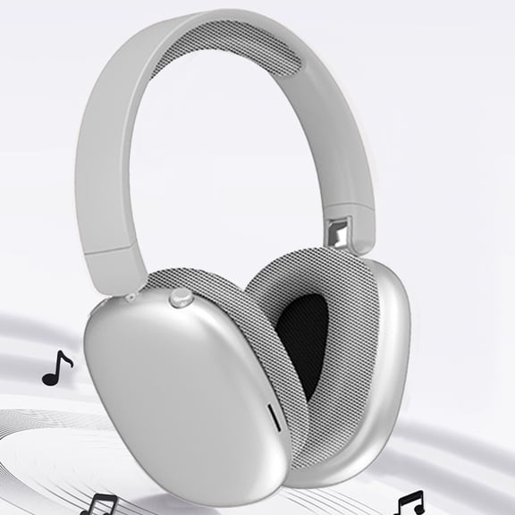 Over Ear Bluetooth Headphones, Wireless Sports Headphones with 60H Battery Life, Foldable Headphones with Adjustable Headband for Commuting, Travel and Home Office