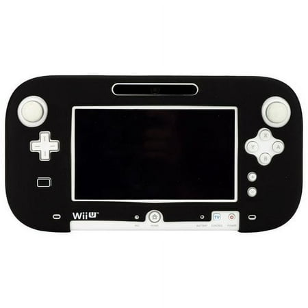 PDP Wii U Gamepad Silicone Jacket Skin, Black