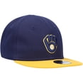 thumbnail image 3 of Infant New Era Navy Milwaukee Brewers My First 9FIFTY Hat, 3 of 4