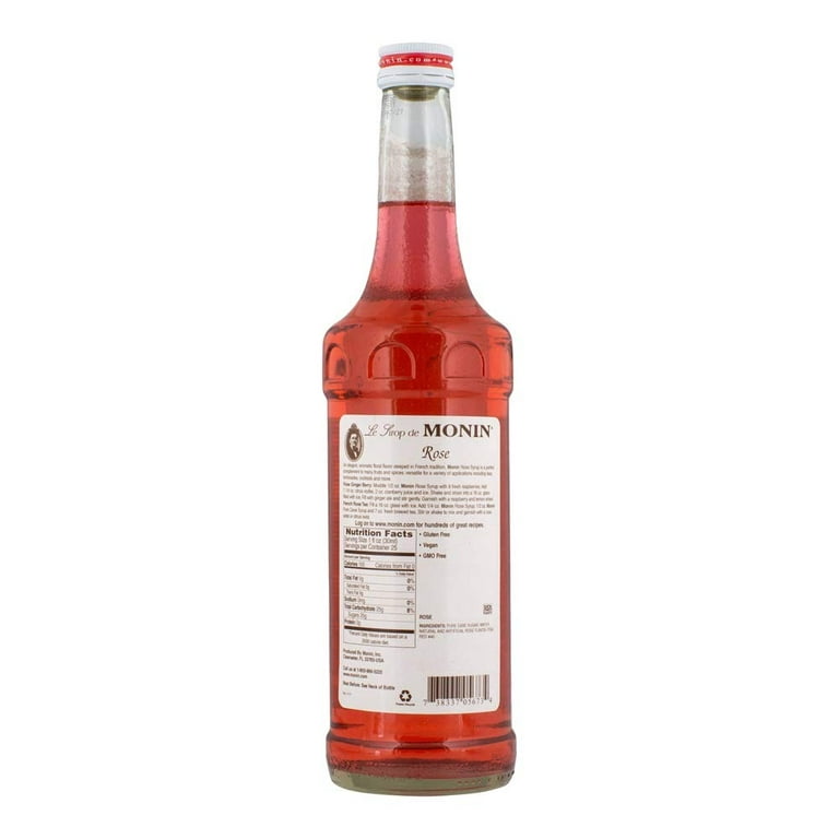 Monin Rose Syrup 750 ml