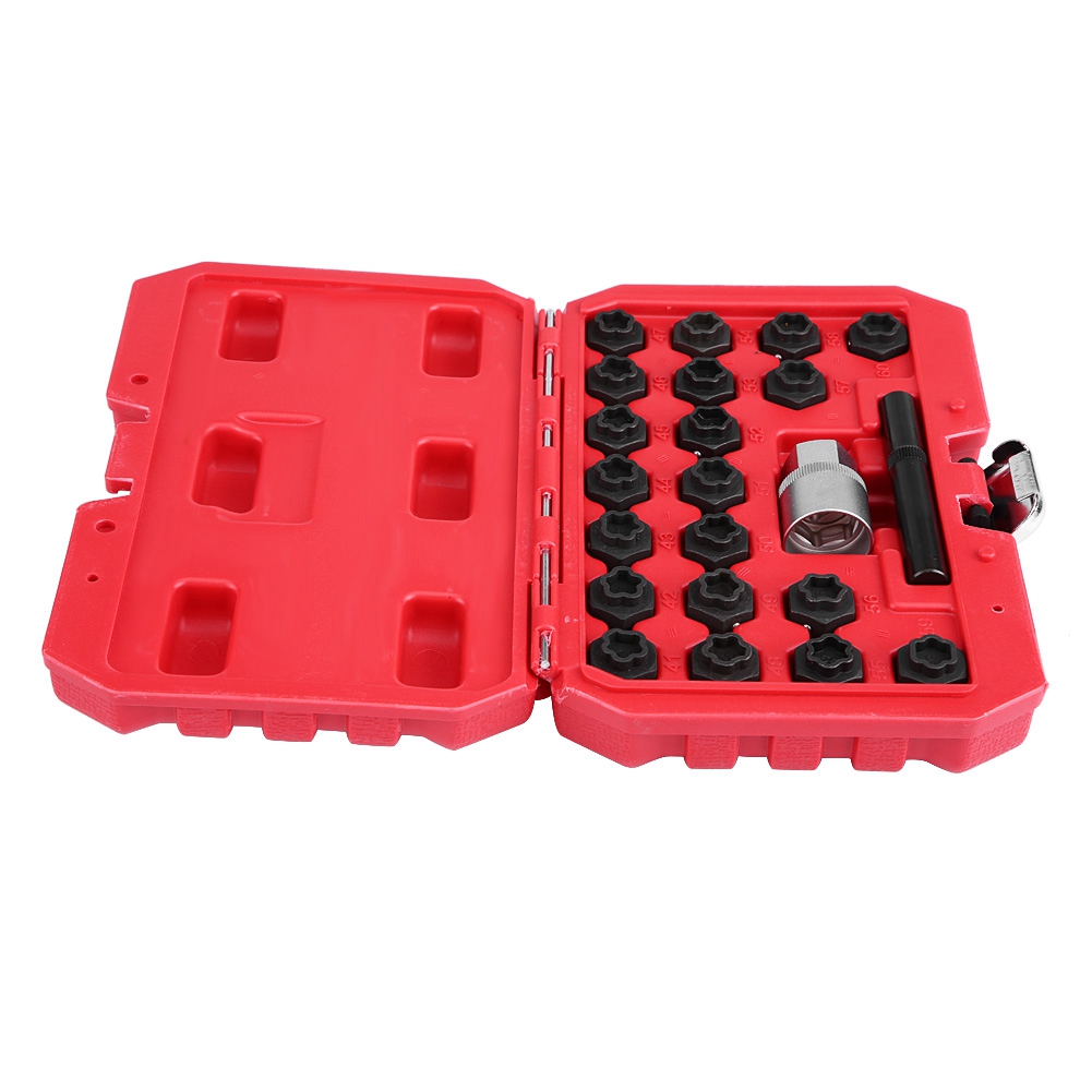 Mgaxyff Wheel Locking Nut Key Set, Wheel Locking Key Set for BMW,22 pcs