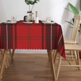thumbnail image 3 of Rectangle Table Cloth, Clan Wemyss Tartan Resistant Washable Tablecloth Decorative Table Cover for Dining, Indoor and Outdoor, 3 of 6