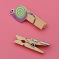 thumbnail image 5 of Milisten 10pcs Cartoon Animal Clips Wooden Photo Clips Adorable Bee Picture Clip, 5 of 5