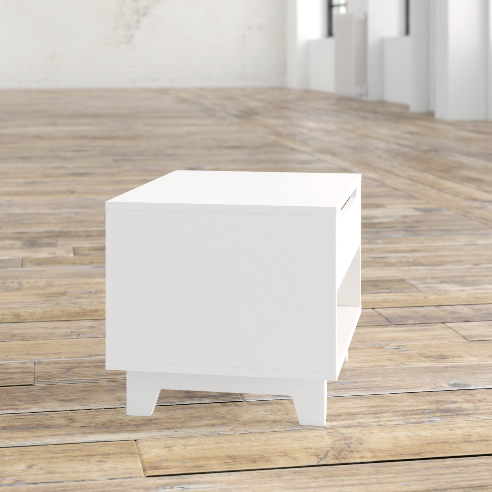Massie 1 Drawer Nightstand, 1 Convenient storage drawer on metal slides to keep all your