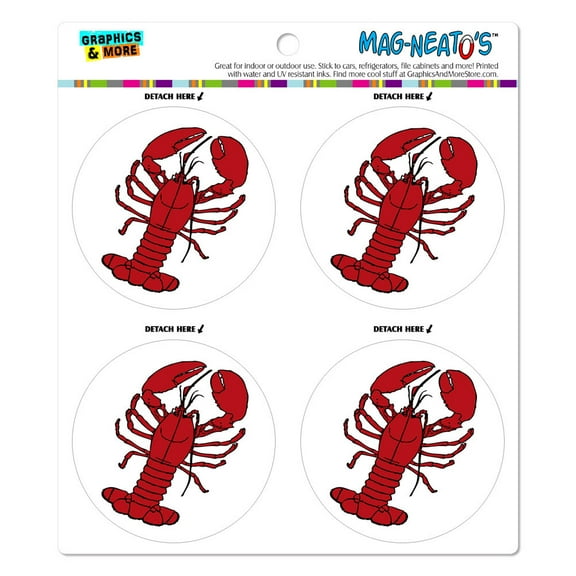 Lobster MAG-NEATO'S(TM) Car/Refrigerator Magnet Set