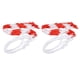 thumbnail image 2 of Bolsa grande para pelotas deportivas pelota de baloncesto malla plegable roja y blanca para equipo de baloncesto ANGGREK Otros, 2 of 8