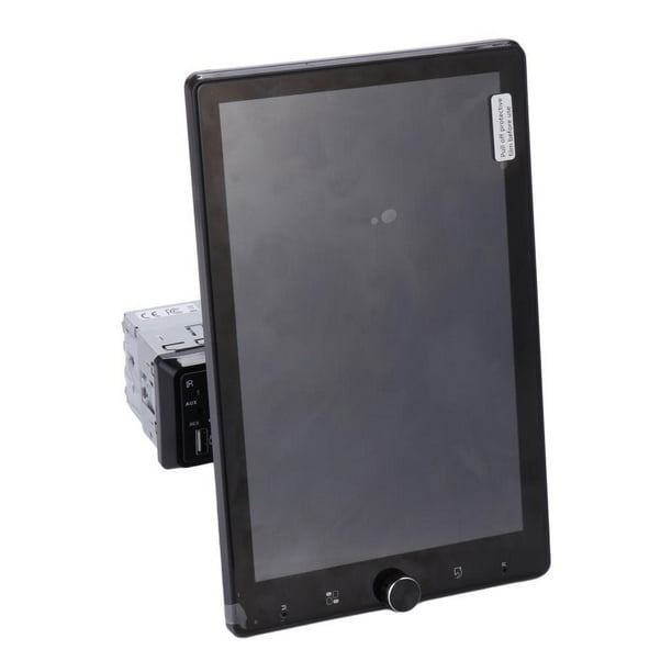 Estéreo de coche,Estéreo para automóvil de un solo DIN con pantalla táctil inalámbrica 4.0,Receptores de audio y vídeo USB FM Reproductor multimedia,Cámara de respaldo FM con pantalla
