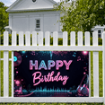 thumbnail image 6 of Yatrandify Colorful Theme Birthday Party Banner Decorative Design Happy Birthday Banner Party Backdrop Celebration Banner for Birthday Party Indoor Decoration Event Decoration, 6 of 7