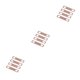 thumbnail image 2 of Advancent 4 Pieces Brass Neck Wedges Metal Shims Instrument Gasket Heightening Replacement Accessories Connection 0.2mm 0.5mm Adjust Parts Type1 NO1 Advancent CBP470905, 2 of 6