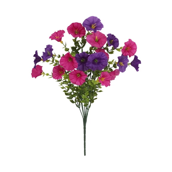 Hvmvliv Artificial Flowers 1Pc Spring Artificial Flower Magnolias for Home Decoration Faux Morning Glory Blooms for Living Room Office Vase Centerpiece Decor Pink