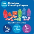 thumbnail image 5 of Learning Resources Counting Crayons - Counting Activities, Ages 18 Months +, 5 of 7