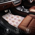 thumbnail image 4 of Xecao Fireworks Print Car Foot Mat Set of 4 Pieces Neoprene All-Weather Dust-Proof Stain-resistantCar Interior Decorative mats Non-Slip Mats, 4 of 6