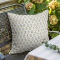 thumbnail image 3 of Throw Pillow Covers 16x16 Inch, Blue Flowers Decorative Pillow Cases for Couch Sofa Bed, Nature Seasonal Botanical Floral Herbs Cotton Linen Square Home Decor Pillowcases with Hidden Zipper, 3 of 9