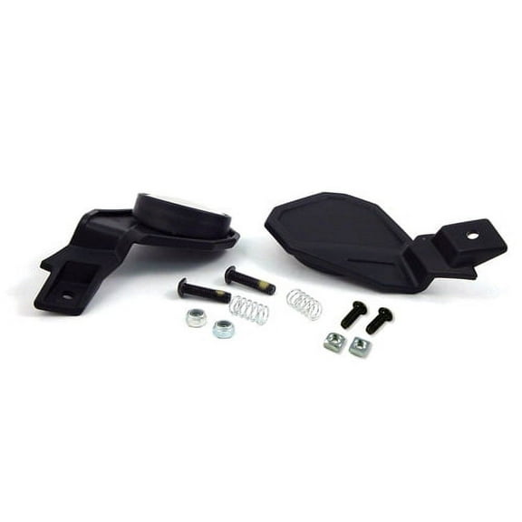 PowerMadd 34289 Fixed/Folding Mirror Kit, 360° Rotation Side View Mirrors, 0.4 lb