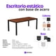 thumbnail image 3 of Escritorio Viena 180x60cm – Mad Oscura con Patas Gris Oxford, 3 of 4