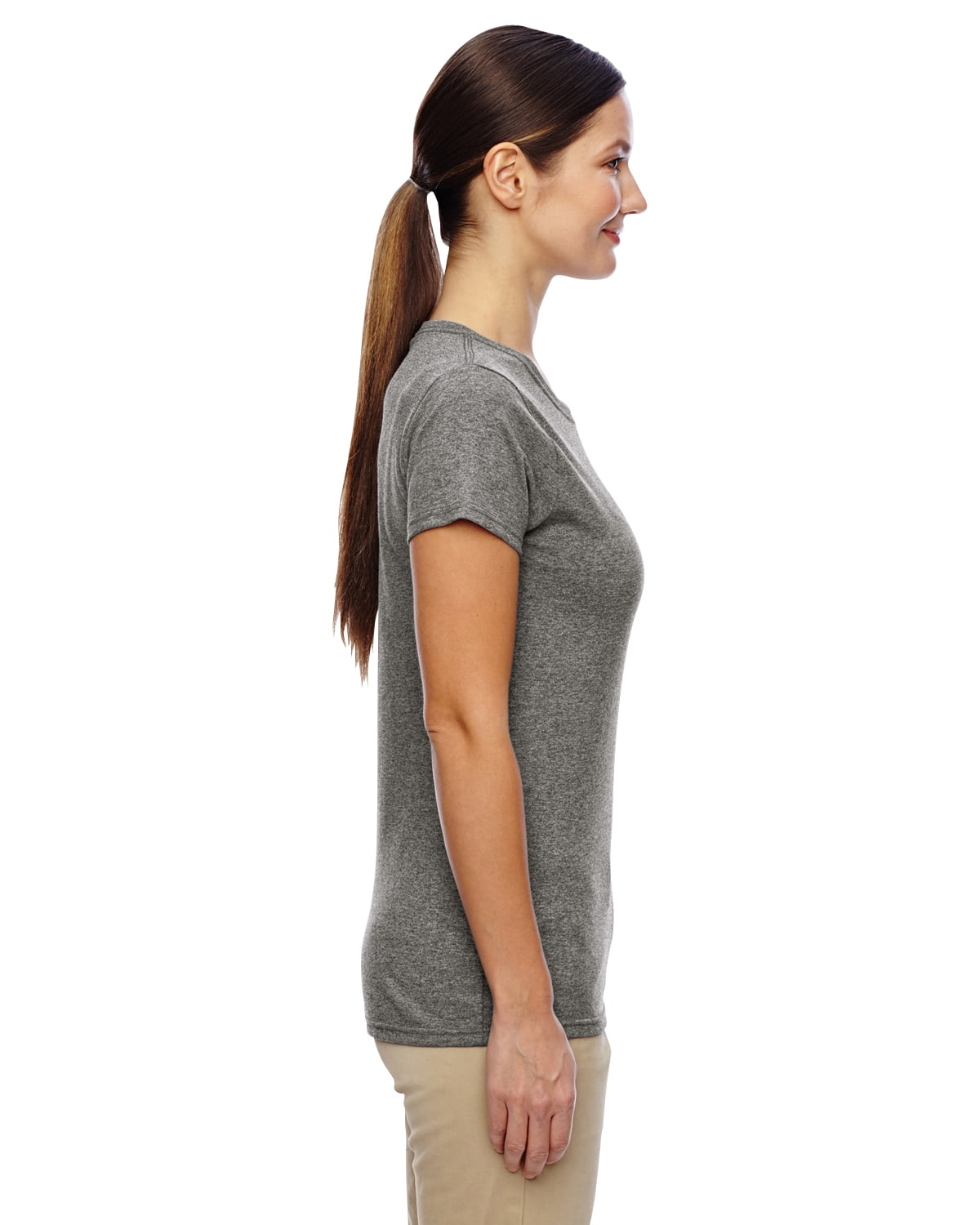 Womens 5.3 oz. Heavy Cotton Missy Fit T-Shirt 10 Pack