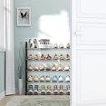 thumbnail image 3 of Simple Multi-Layer Assembly Shoe Rack, Household Door Dustproof Shoe Cabinet, Dormitory Shoe Storage Organizer,Small, 3 of 7