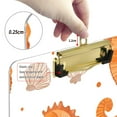 thumbnail image 6 of FORMRS Acrylic Clipboard with Low Profile Clip Standard A4 Letter Size, 12.5" x 9", Orange Seahorse, 6 of 8