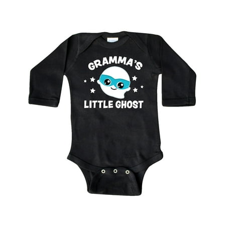 

Inktastic Cute Gramma s Little Ghost Gift Baby Boy or Baby Girl Long Sleeve Bodysuit