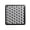 Black, variant on Yihuala Double Layer Hollows Metal Drink Pad Rustproofed Cup Mats Compacts For Camping Travel