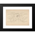thumbnail image 2 of Robert William Hume 18x14 Black Modern Framed Museum Art Print Titled - Designs for Borders and Corners, Acanthus (1830-1904), 2 of 5