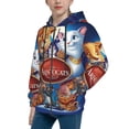 thumbnail image 2 of The Aristocats Kids Zip-Up Hoodie 3d Print Hooded Sweatshirt With Packet For Boys Girls, 2 of 7