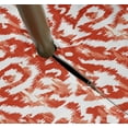 thumbnail image 3 of Vargottam Nappe Ronde Intérieure/extérieure 58 Pouces avec Trou pour Parasol et Fermeture Éclair, Nappe Imperméable, Nappes pour Table de Jardin - Rouge, 3 of 7
