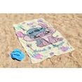 thumbnail image 3 of Disney Lilo and Stitch Cool & Sweet 100% Cotton Beach Towel, 28x58, 3 of 4