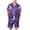 Purple, variant on GrmtClth Halloween Pajamas for Men Short Sleeve Satin Finish Button Down Pumpkin Pattern Two-Piece Summer Loungewear Sleep Pjs Set with Pockets Yellow 4XL