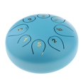 thumbnail image 2 of Tambor de lengüeta de acero de 6 pulgadas, , tambor manual de instrumento de percusión con mazos azul Yuyangstore 1 tambor de lengua de acero de 6 pulgadas, 2 of 8