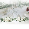thumbnail image 5 of Hanging Floral Swag Wedding Arch Flowers Garland Artificial Rose Rattan for Wall 8, 5 of 9