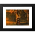 thumbnail image 2 of Arthur Bowen Davies 24x17 Black Modern Framed Museum Art Print Titled - Visions of Glory (1896), 2 of 5