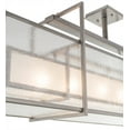 thumbnail image 3 of Meyda 157692 54 in. Nelson Oblong Pendant, S & B Clear Seedy Inside-Clear Seedy Outside Matte Clear, 3 of 7