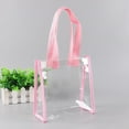 thumbnail image 3 of Clear Tote Bag for Women Fashion Beach Bag Shoulder Handbag For Shopping Gym Travel, Flexible Lunch Bag Transparent, 3 of 3