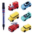 thumbnail image 1 of AMERTEER Inductive Car Toy Automatic Follow-Line You Draw Novelty Cars(Random Style), 1 of 6