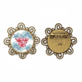 thumbnail image 1 of Planta Rojo hoja símbolo Broche de flores, regalo de joyería para mujeres y niñas Unbranded M, 1 of 3