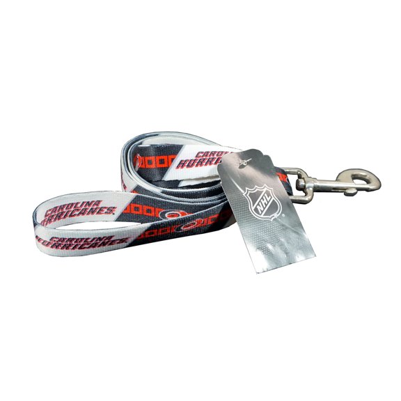 Carolina Hockey Hurricane's Medium 6 foot Dog Leash - Lead 3/4 inch wide