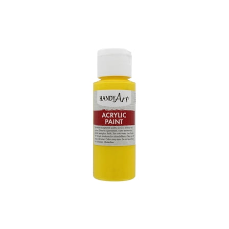 Handy Art Acrylic Paint 2oz Student Primary Yellow