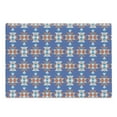 thumbnail image 1 of Aztec Cutting Board, Retro Layout of Triangles Composition Native Vibes, Decorative Tempered Glass Cutting and Serving Board, in 3 Sizes, by Ambesonne, 1 of 2