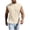 Beige, variant on Men's Sleeveless T-Shirt Lightweight Breathable Crew Neck Summer Tank Tops Casual Vacation Beach Sports Shirt