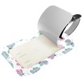thumbnail image 2 of Square 2Pack PU Leather Flying Butterflies Cruise Luggage Tag with Privacy Cover and Name ID Tag for Travel Handbags Backpacks Luggage Tags, 2 of 6