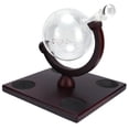 thumbnail image 4 of Juego de Decantador de Whisky Jadeshay Globe con 4 Vasos de Cristal de Vidrio de Borosilicato, 4 of 8
